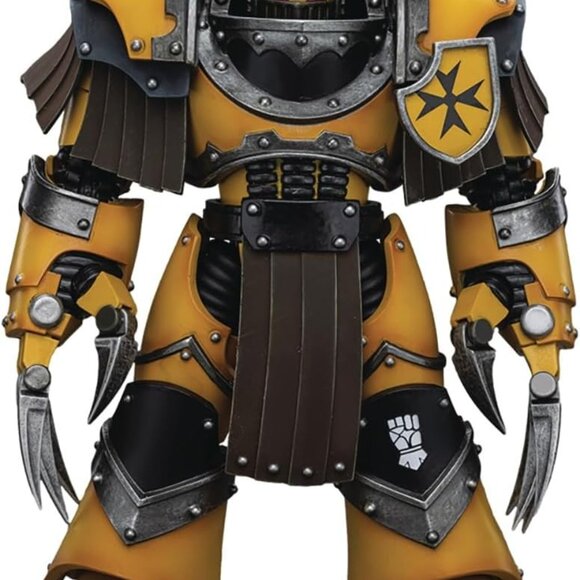 Warhammer Imperial Fists Legion Cataphractii Terminator with Lightning Claws - Picture 2 of 6